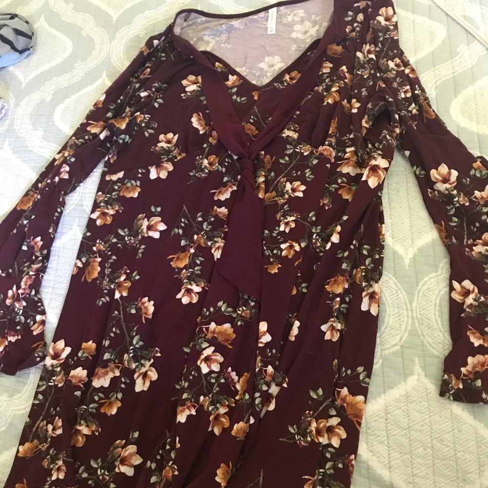 Xhilaration floral dress